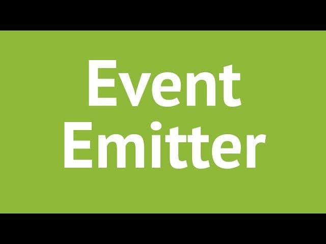 Extending the Event Emitter