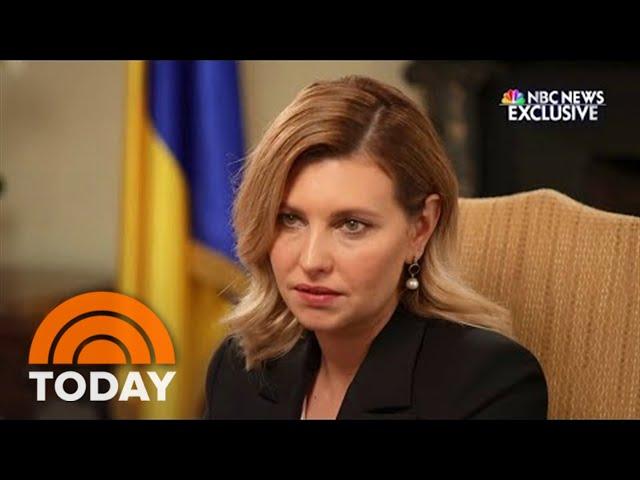 First Lady Olena Zelenska Says Her 9-Year-Old Son Wants To Be A Soldier