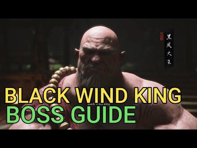 Black Myth Wukong - Black Wind King Boss Guide