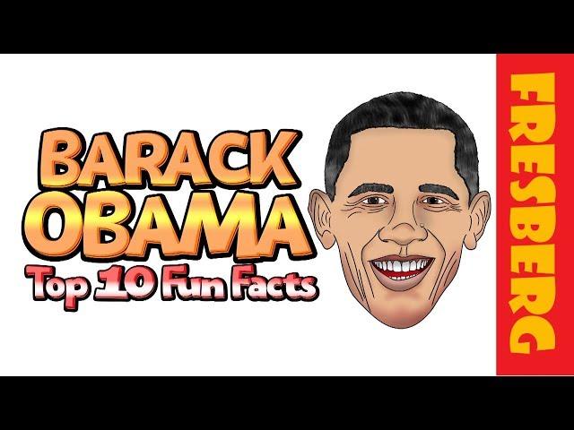 Barack Obama: 10 Fun Facts you might not know | Educational Cartoons for Students