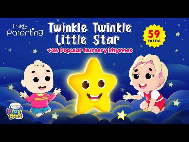 Twinkle Twinkle Little Star + 26 Other Popular Nursery Rhymes for Babies & Kids