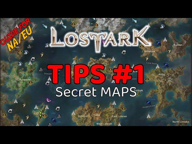 Lost Ark Tips : Engraving Books from Secret Map