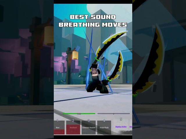 BEST SOUND BREATHING MOVES IN ROBLOX SLAYER BATTLEGROUNDS