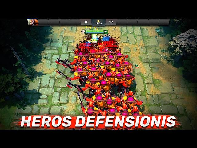 ГАЙД! Джагер в соло проходит Heros Defensionis Dota 2