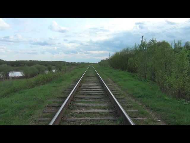 Железная дорога, railway (видео футаж)