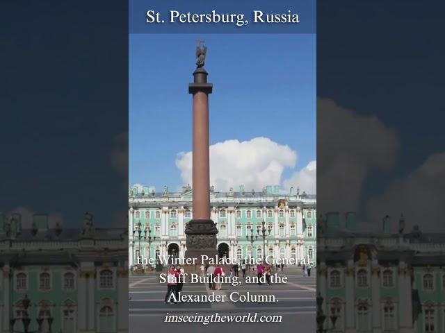 Discover the Grandeur of Palace Square - The Heart of St. Petersburg #imseeingtheworld.com