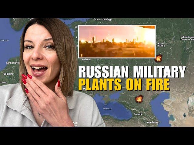 RUSSIAN EXPLOSIVES FACTORIES HIT: SAMARA, STAVROPOL KRAI Vlog 1074: War in Ukraine