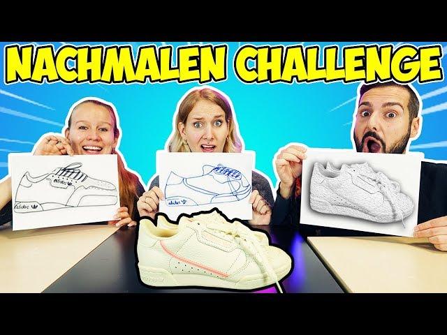 WER ES BESSER NACHMALEN KANN, BEKOMMT ES Challenge! Kaan vs. Kathi vs. Nina