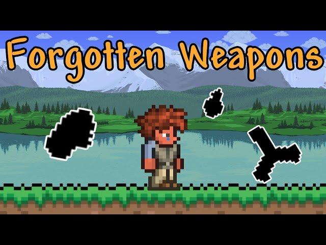 5 Of Terraria's FORGOTTEN Pre-Hardmode WEAPONS