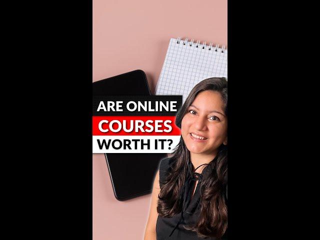 Are Online Courses Worth It? #shorts