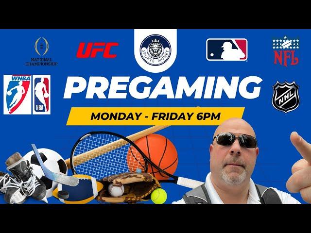 Pregaming - Bet Strategies for NFL, NCAA, NHL, NBA, and more - Friday, Dec. 13, 2024