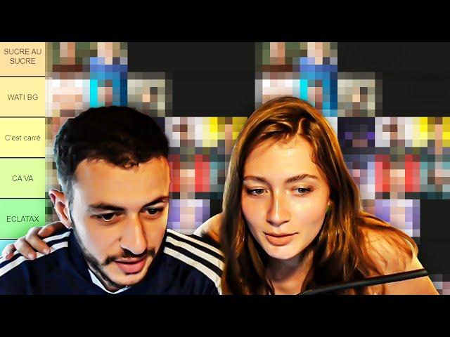 ON JUGE LE FLOW DES YOUTUBERS AVEC FANNY (Tierlist)