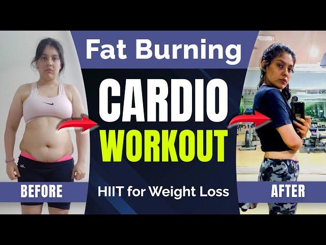 10 Min HIIT Cardio Workout for Fat Loss | Fat Burning Cardio Workout - No Equipment, No Repeat ‍️