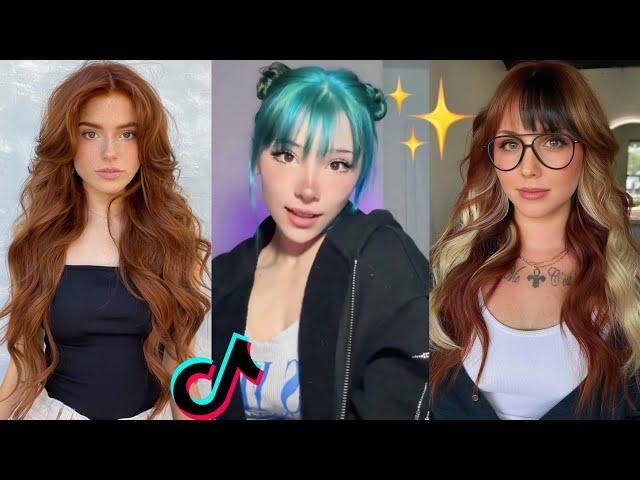 Hair Transformations TikTok Compilation  #235