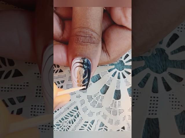 Easy nail art with toothpick#shortsvideo#nailart#naildesign#nailtutorial#subscribe#trending#yt