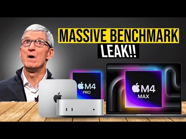 BREAKING: Benchmark LEAKED M4 MAX, M4 PRO MacBook Pro & Mac Mini - HOLY MOLY!!