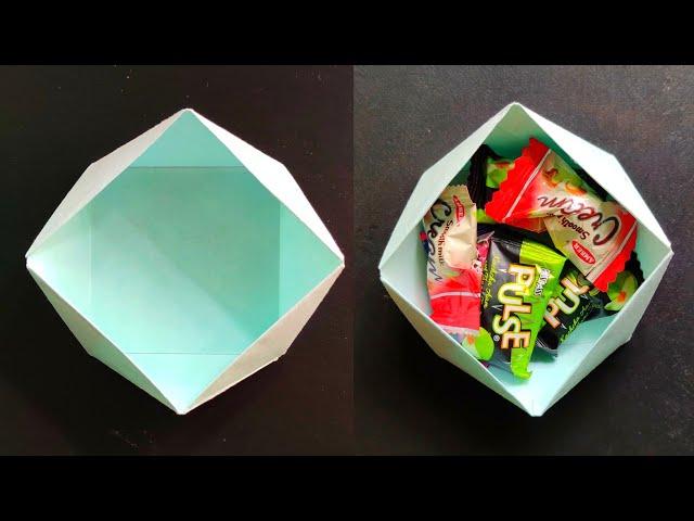 How to make Paper Box | Origami Bowl | DIY Paper Box | Easy Origami Box | Paper Craft