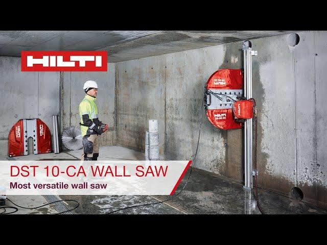 Hilti DST 10-CA Wall Saw - Features and Benefits