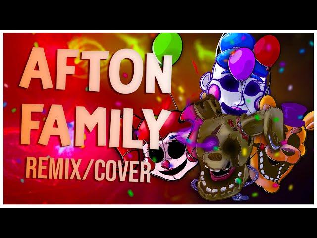 FNAF SONG - Afton Family Remix/Cover | FNAF LYRIC VIDEO