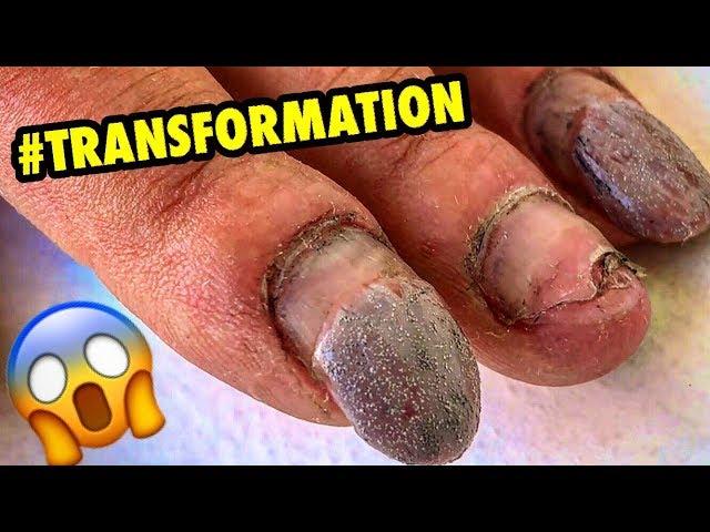 GREATEST #TRANSFORMATION WITH FLAT GOODS FOR RUSSIAN HARD WORKER WOMAN WILD #RUSSIAN STYLE MANICURE