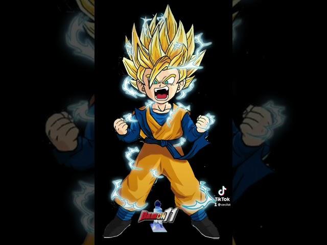 Goten ssj 1,2,3,4, god ,blue