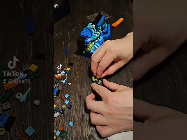 6 hour time lapse of constructing my Lego Van Gogh set. #lego