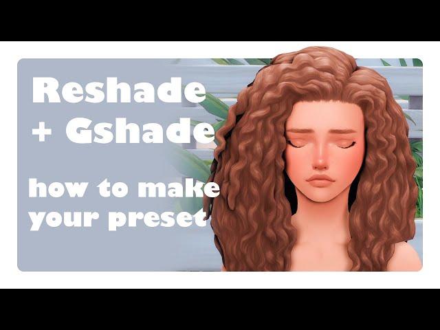  Reshade / Gshade Sims 4 Настройка || Собственный пресет с нуля