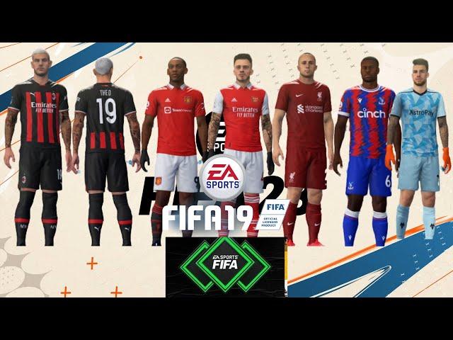 FIFA 23 MOD FOR FIFA 19 | NEW UPDATES|HAIRSTYLES | FACE TEXTURES| FACE FIXES| CHECK IT OUT