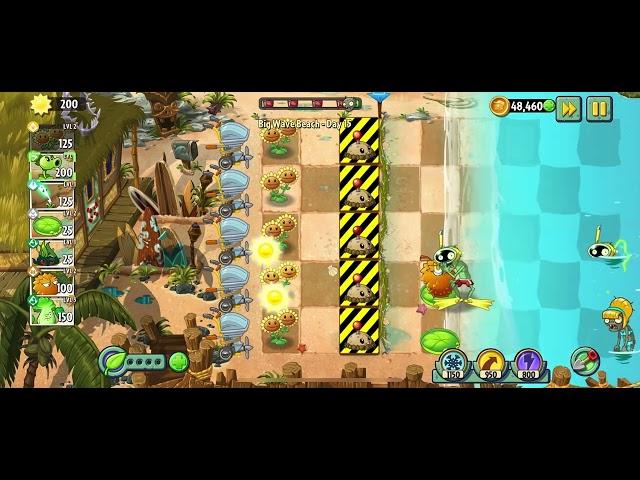 Plants vs Zombies 2 - Big Wave Beach - Day 15 - 2023