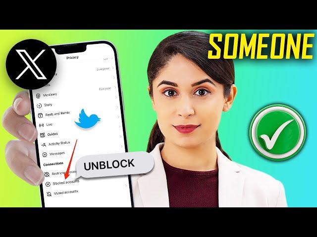 How To Unblock Someone On Twitter ( X ) Account 2024 | Unblock Someone On X Account