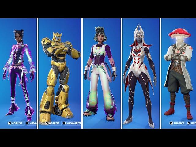 *NEW* All Fortnitemares Leaked Skins v26.20 (BATTLEBUS,JAMILA,TRIARCH AURORA...)