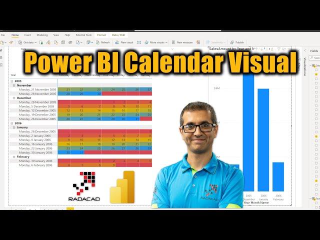 Power BI Calendar Visual