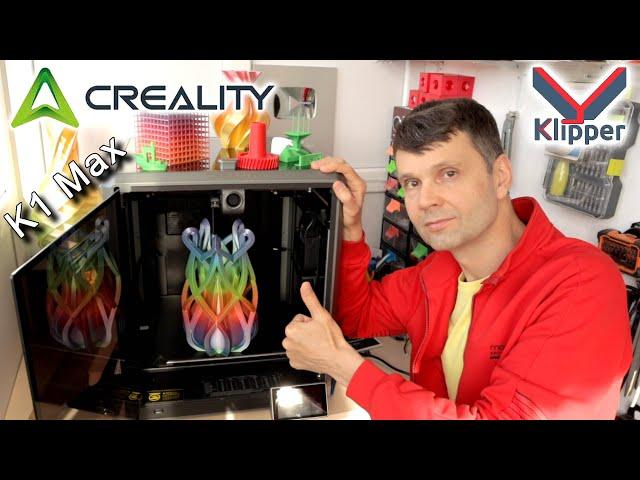  Creality K1 Max Скорость его второе имя! Мой новый 3D принтер просто жесть #3dprint Игорь Белецкий