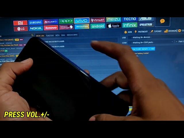 Vivo y12 pattern / frp unlock | unlock tool 