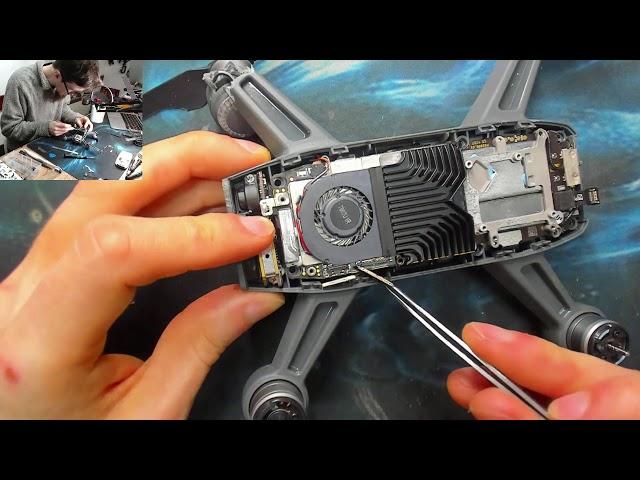LFC#157 - DJI Spark Drone Repair - full strip and rebuild
