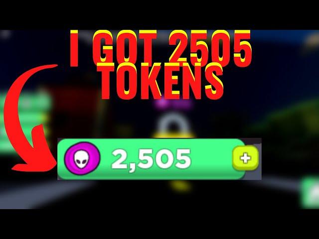 I Got 2505 TOKENS And became INSANE on The  UFO Simulator(Roblox!!)