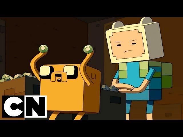 Adventure Time x Minecraft | Diamonds & Lemons | Cartoon Network