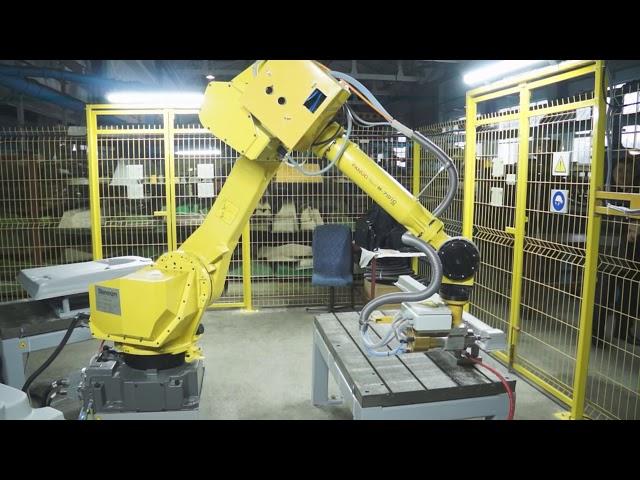 Фрезерный роботизированный комплекс STANEXIM/Milling robotic complex