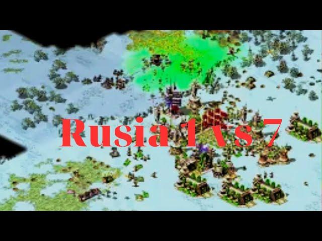 Red Alert 2 | Brutal Enemy ! Tesla Tank | SO HARD ( 7 VS 1) Russia