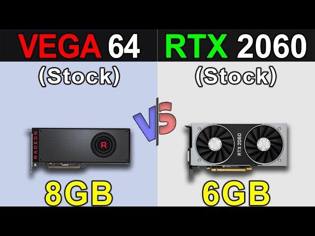 RX Vega 64 Vs. RTX 2060 | 1080p and 1440p Benchmarks