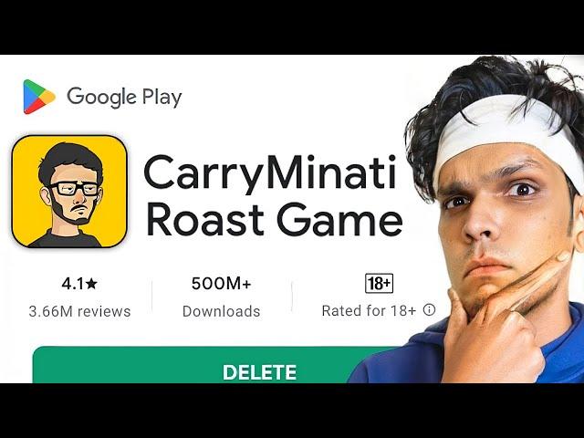 I Played BAD Indian Youtuber Games  @CarryMinati