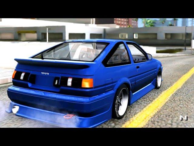 Toyota Corolla AE86 - GTA MOD _REVIEW