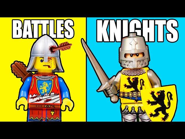 I Upgraded LEGO KNIGHTS to be 100X Better...