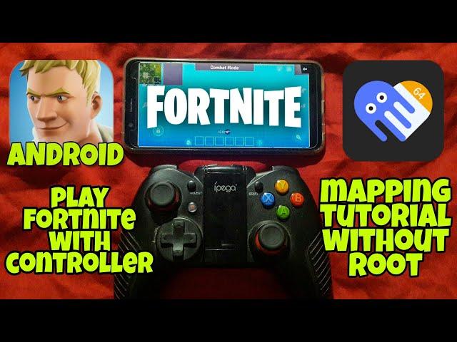 How to Play Fortnite Android with Controller without ROOT - Mapping Tutorial