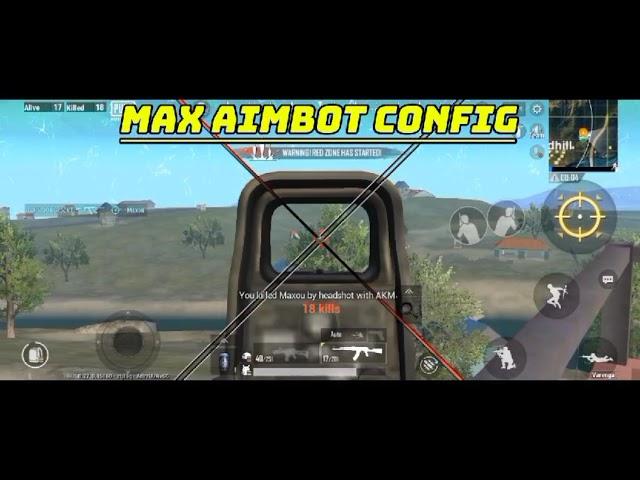 Pubg Lite 0.27.0 zero recoil config + 360 aim bot config file 0.27.0 // Ban Fix Config