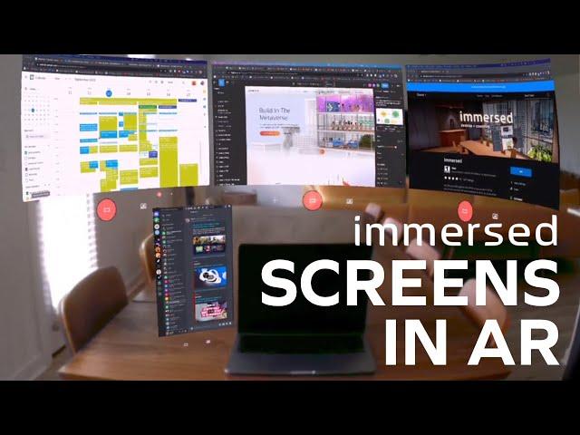Immersed on the Quest Pro in AR & VR!