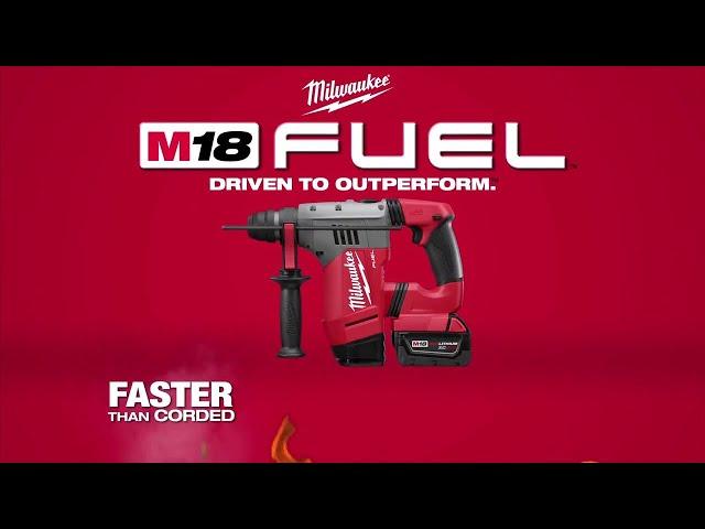 MILWAUKEE M18 CHPX FUEL™ HIGH PERFORMANCE 4-MODE SDS-PLUS HAMMER