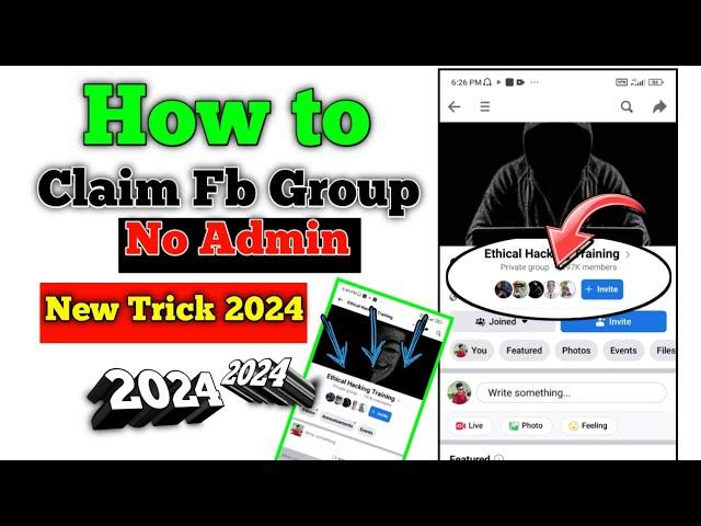 How to claim Facebook group without admin ( 2024 ) || Become admin of any Facebook group