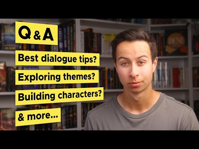 Answering Your Writing Questions! (100k Subscriber Special)