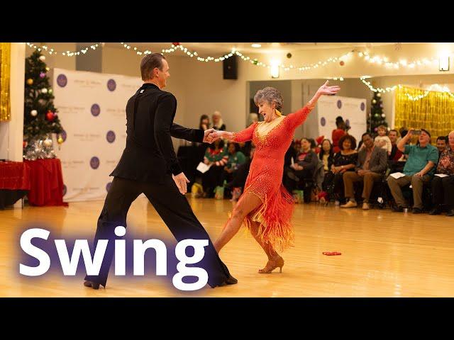 Swing Show Dance at Ultimate Ballroom Dance Studio